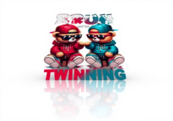 PopGrip Twinning Teddy Bear Impugnatura Cellulare Magnetico