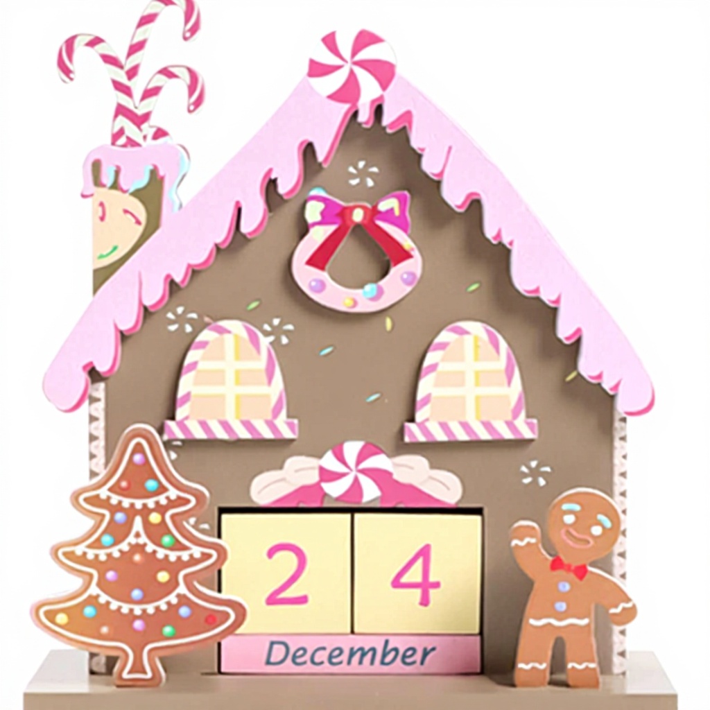 Calendario dellAvvento Scrivania Legno Design Moderno