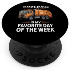 PopSockets PopGrip Camion Spazzatura Magnetico Adesivo