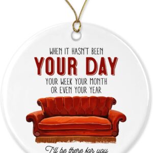 Ciondolo Natale Ceramica Amicizia Decorazione Interno-0