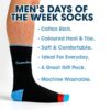 Sock Snob Calze Uomo Cotone Giorni Settimana 39-46