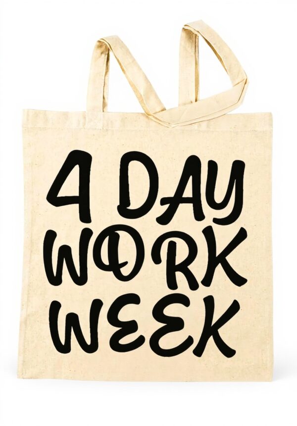 Borse spesa riutilizzabili Vendax cotone 4 giorni lavoro