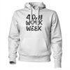 Felpa con cappuccio Vendax 4 Day Work Week Unisex Grigio