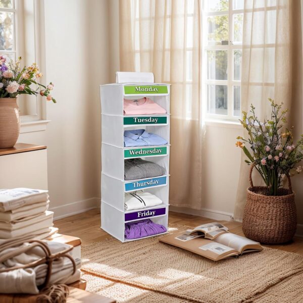Organizzatore vestiti Youding 5 scaffali bambini design-2