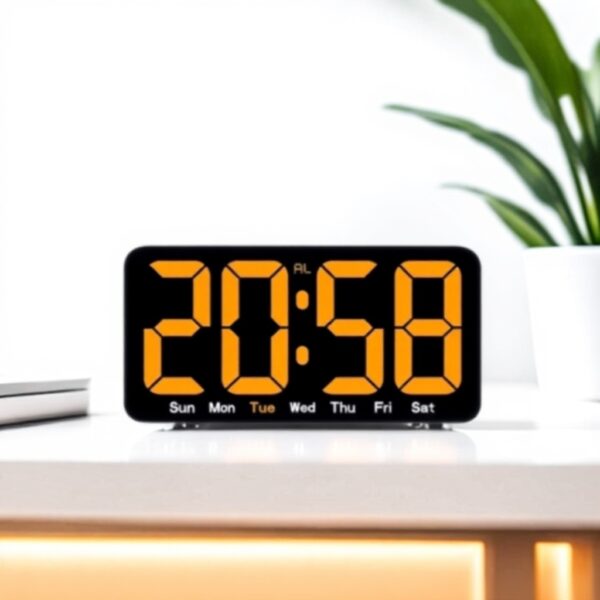 Orologio digitale Zeizafa sveglia temperatura camera da