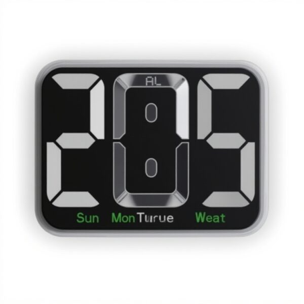 Orologio digitale Zeizafa sveglia temperatura camera da