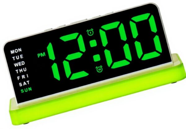Sveglia Digitale Dcaknri Doppia Allarme LED Camera da Letto