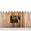 Targa latta vintage I Only Drink Beer decorazione cucina