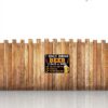 Targa metallo vintage I Only Drink Beer decorazione parete