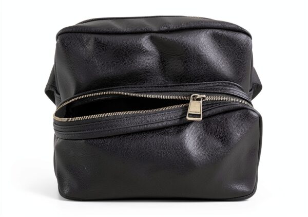 Borsa a spalla Bikkembergs uomo nero ecopelle elegante-2