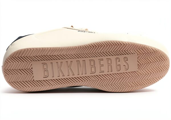 Scarpe Bikkembergs Uomo Pelle Bianche Sneakers Casual-3