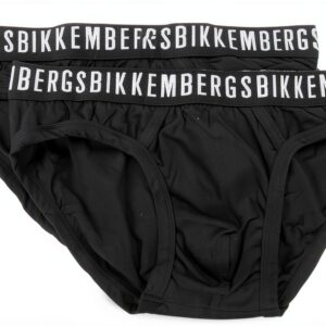 Slip Bikkembergs Uomo Cotone Elasticizzato Confezione 2-0