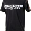 T-shirt uomo Bikkembergs cotone stampa logo nero L-1