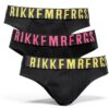 Slip Uomo Bikkembergs Tripack Sportivo Design Fluorescente-2