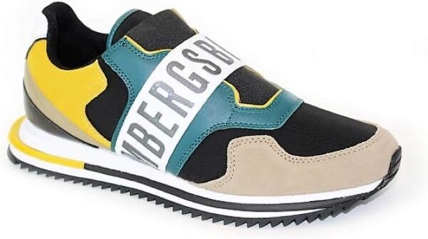 Bikkembergs Uomo Bicolore Verde Nero Stagione Carry Over-1