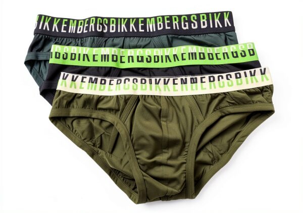Slip uomo BIKKEMBERGS cotone elasticizzato confezione 3 capi-0