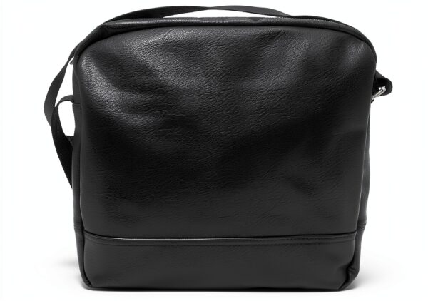 Borsa a spalla Bikkembergs uomo nero ecopelle elegante-3