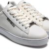 Scarpe Bikkembergs Uomo Pelle Bianche Sneakers Casual-0
