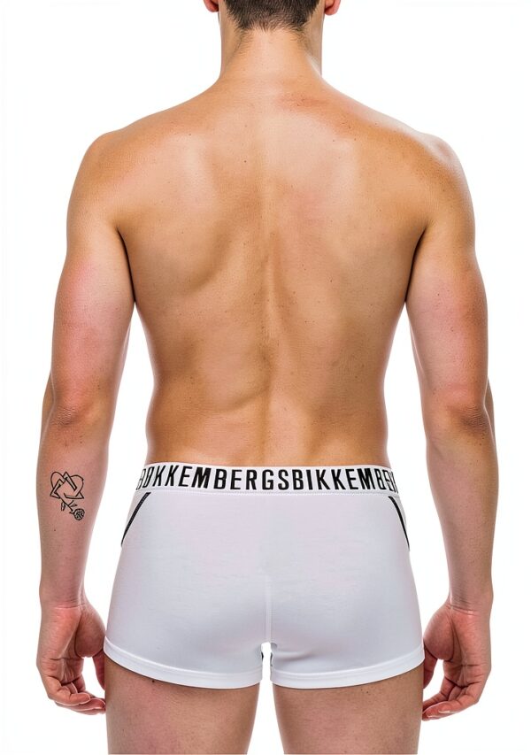 Bikkembergs Uomo Bianco Maglietta Casual Stagione Carry Over-1