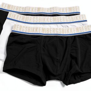 Boxer Bikkembergs Uomo Parigamba Confezione 3 Bianco Nero-0