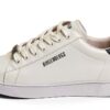 Scarpe Bikkembergs Uomo Pelle Bianche Sneakers Casual-2