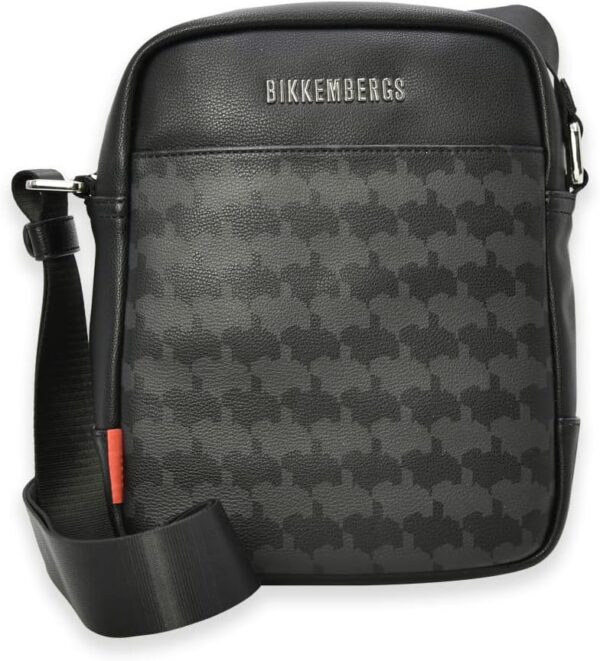 Borsa Bikkembergs Uomo Quadrata Antracite HANDBAG-0