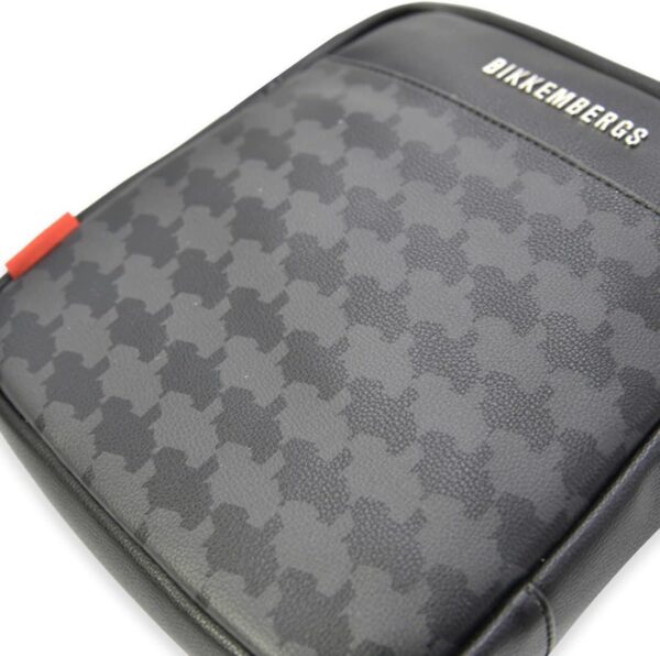 Borsa Bikkembergs Uomo Quadrata Antracite HANDBAG-3