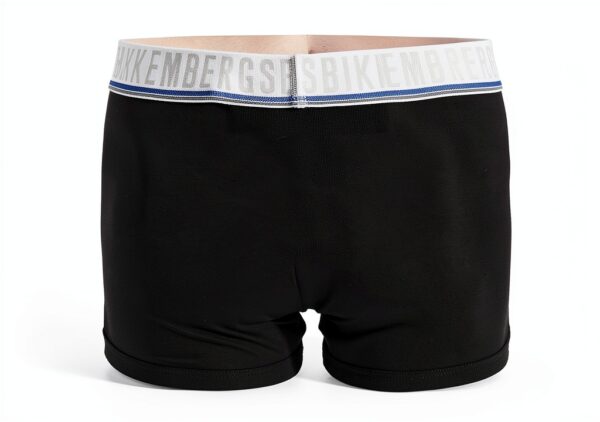 Boxer Bikkembergs Uomo Parigamba Confezione 3 Bianco Nero-2