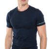 T-shirt Bikkembergs Uomo Blu Navy Cotone Intimo Continuativo-1