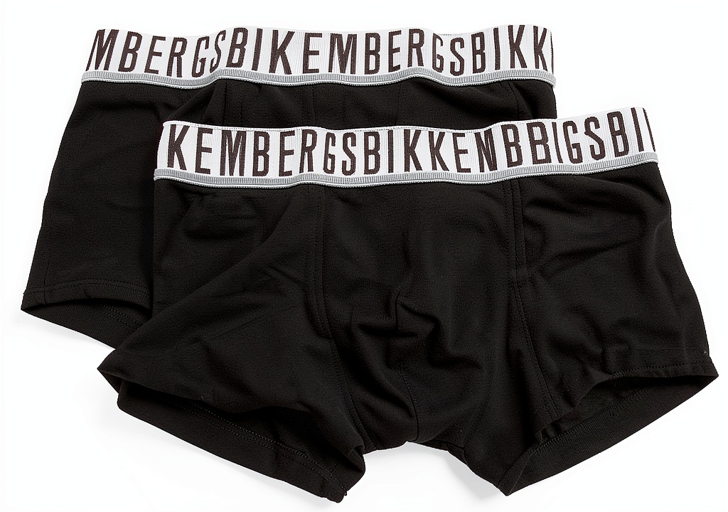 Boxer Bikkembergs uomo colore nero su sfondo neutro