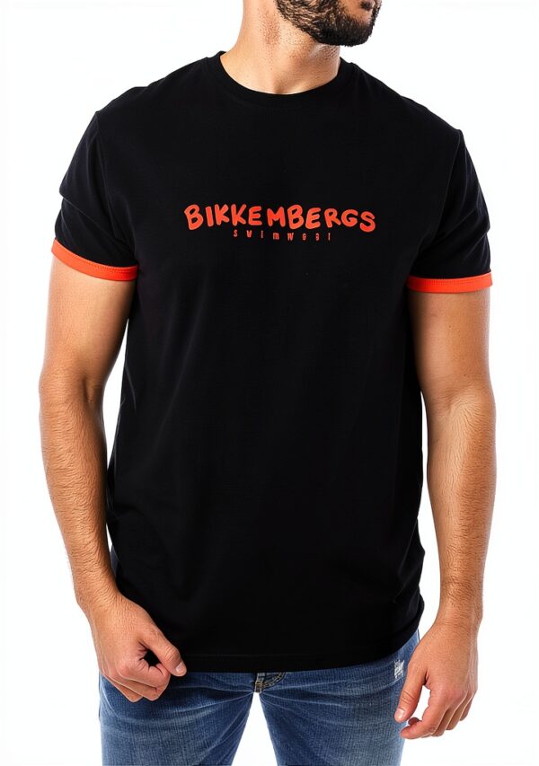 Bikkembergs T-shirt Uomo Maniche Corte XL Nero BKK3MTS01