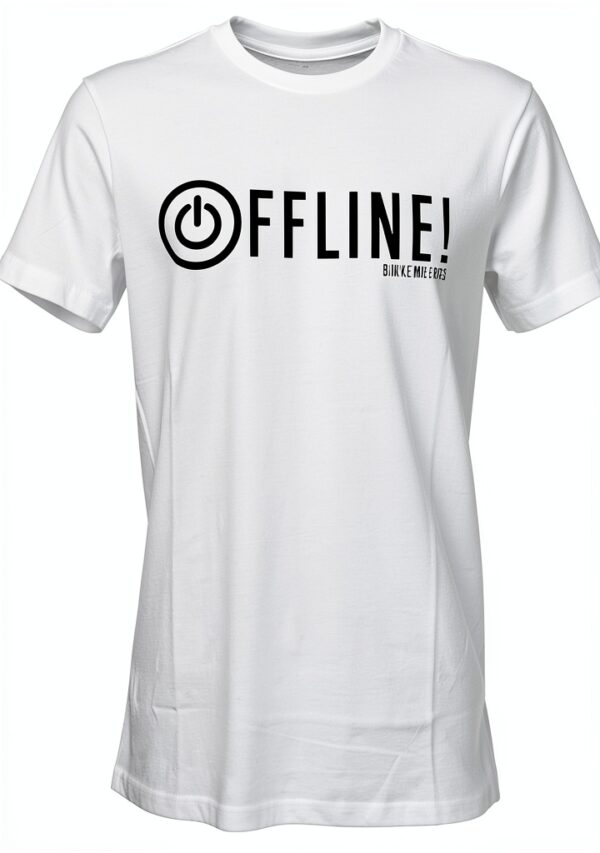 T-Shirt Uomo Bikkembergs Girocollo Bianco Nero VBKT04858