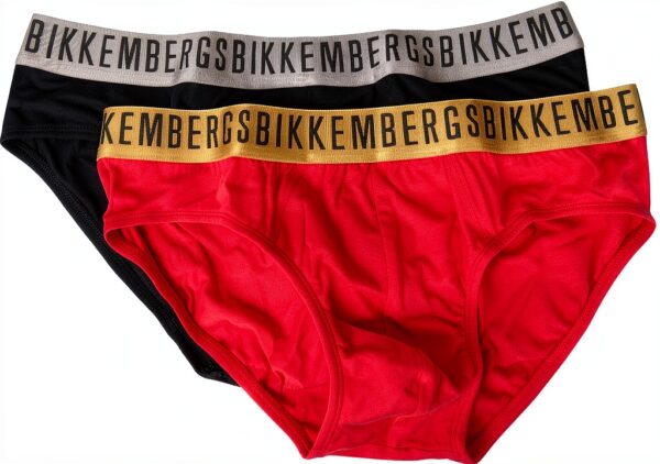 Slip Uomo Bikkembergs Cotone Elasticizzato Confezione 2 Capi