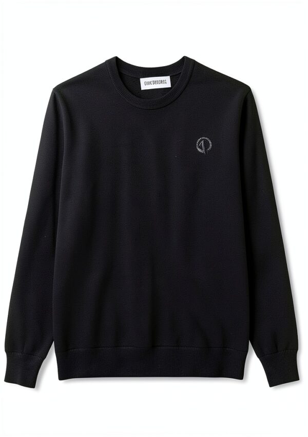 Bikkembergs Maglione Nero girocollo logo uomo maglioni
