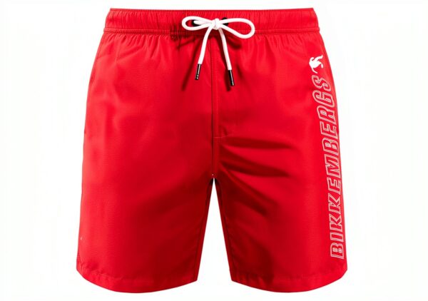 Costumi da bagno Bikkembergs uomo poliestere bermuda rosso