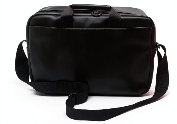 Borsa a mano uomo ecopelle zip pratica elegante unisex-3