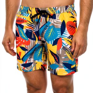 Pantaloncini Bikkembergs Uomo Tessuto Tecnico Multicolor-0