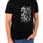 T-shirt BIKKEMBERGS Uomo Nero Cotone Maniche Corte-0