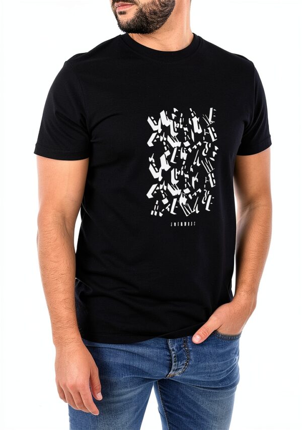 T-shirt BIKKEMBERGS Uomo Nero Cotone Maniche Corte-0