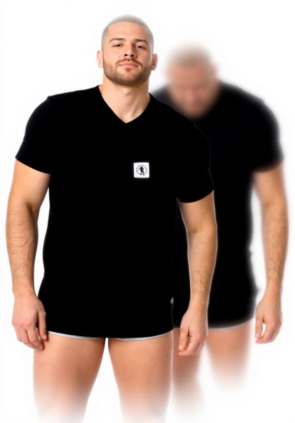 T-shirt Bikkembergs Uomo Cotone Stretch Collo V Intima