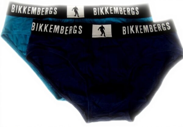 Slip Uomo Bikkembergs Cotone Elasticizzato Confezione 2 Capi