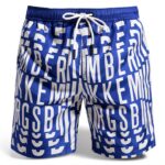 Pantaloncini BIKKEMBERGS stampa all-over poliestere uomo-0