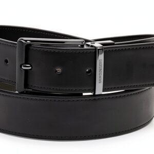 Bikkembergs Cintura Pelle Uomo Accessorio Moda Elegante-0