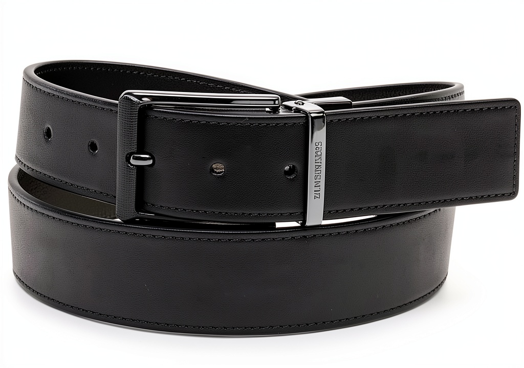 Cintura in pelle Bikkembergs indossata con pantaloni eleganti