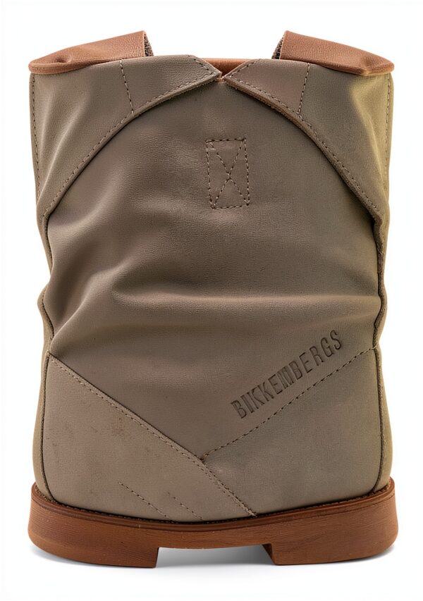Stivali BIKKEMBERGS donna suola gomma cinturino laterale-2