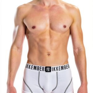 Bikkembergs Uomo Bianco Maglietta Casual Stagione Carry Over-0