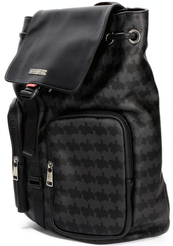 Zaino Dirk Bikkembergs Ecopelle Nero Uomo Modello-1