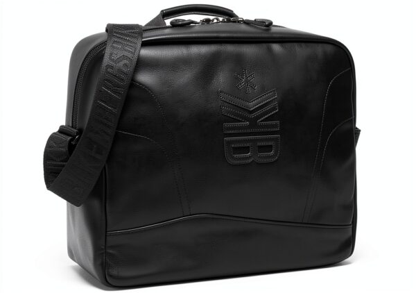 Borsa a mano uomo ecopelle zip pratica elegante unisex-0