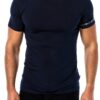 T-shirt Bikkembergs Uomo Blu Navy Cotone Intimo Continuativo-2