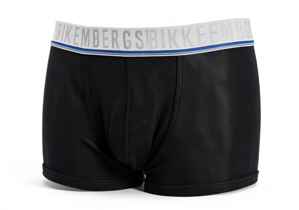 Boxer Bikkembergs Uomo Parigamba Confezione 3 Bianco Nero-1